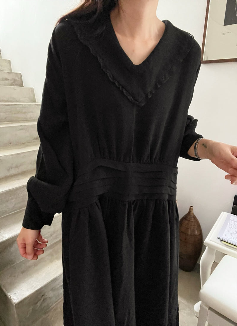 Lagrass - Korean Women Fashion - #restrostyle - Elise One-piece - 6