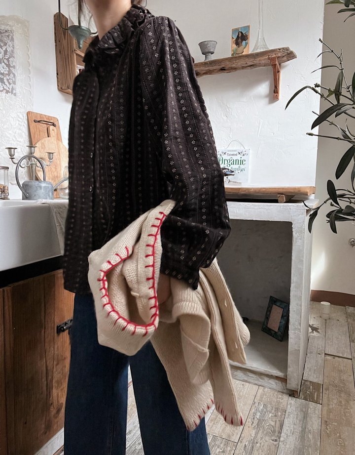 Lagrass - Korean Women Fashion - #romanticstyle - Seloa Blouse - 4