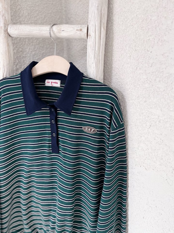 Lagrass - Korean Women Fashion - #thelittlethings - Tommy Collar Tee - 7
