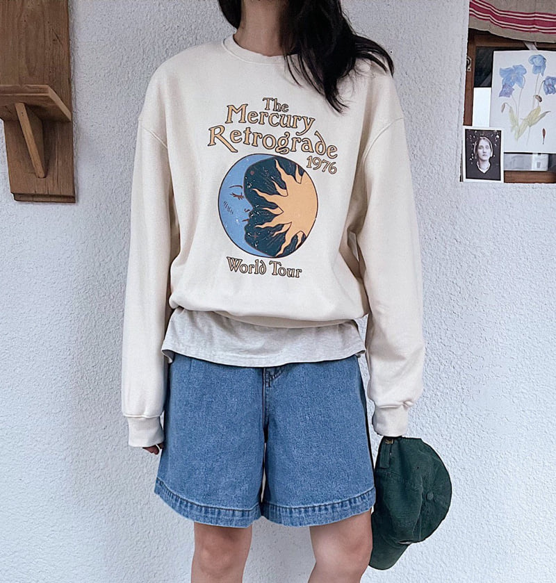 Lagrass - Korean Women Fashion - #thelittlethings - Curie Sweatshirt