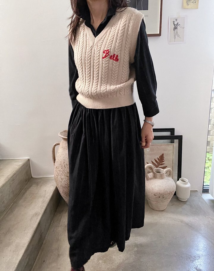 Lagrass - Korean Women Fashion - #vintageinspired - Jessica One-piece - 3