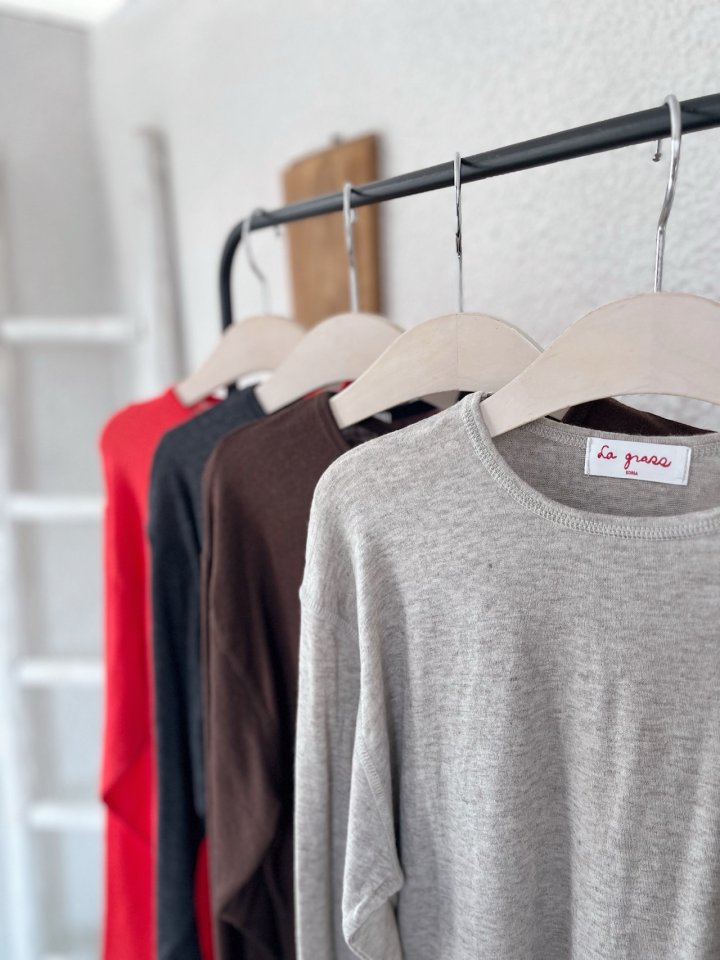 Lagrass - Korean Women Fashion - #womensfashion - New Wool Tee - 8