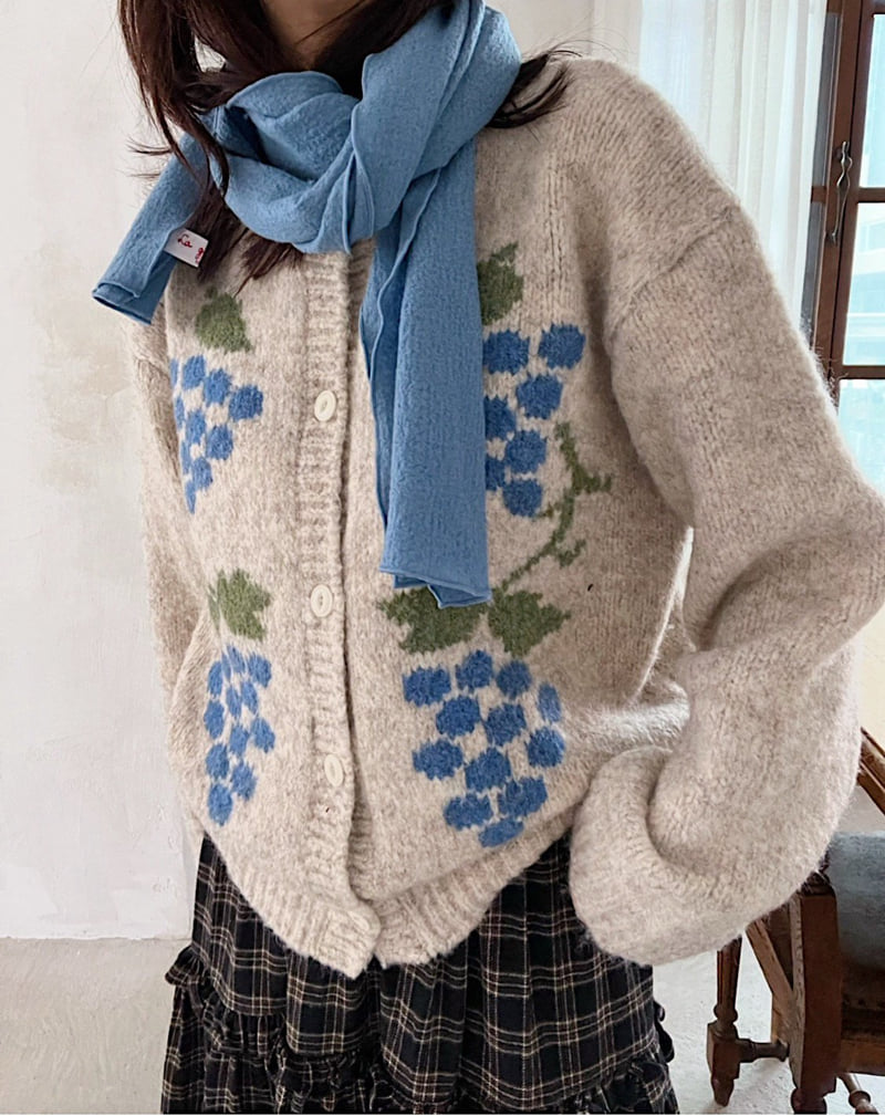 Lagrass - Korean Women Fashion - #womensfashion - Print Muffler - 9