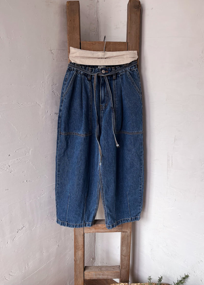 Lagrass - Korean Women Fashion - #womensfashion - LB Denim Pants