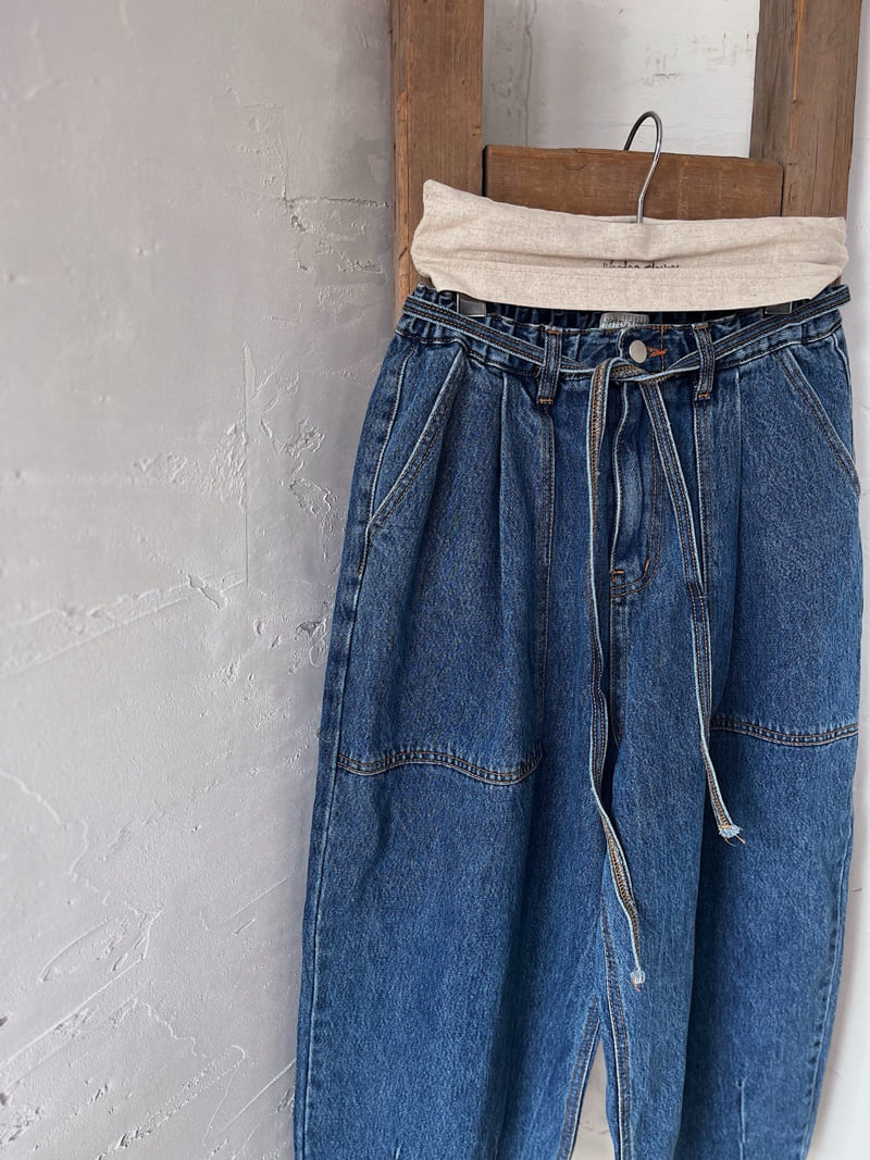 Lagrass - Korean Women Fashion - #womensfashion - LB Denim Pants - 5