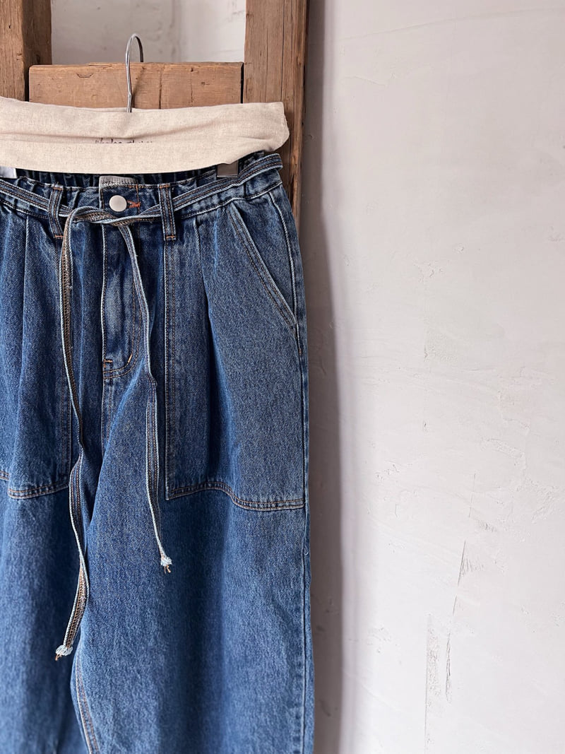 Lagrass - Korean Women Fashion - #womensfashion - LB Denim Pants - 9