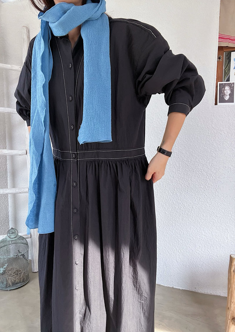 Lagrass - Korean Women Fashion - #momslook - Curmin One-piece - 4