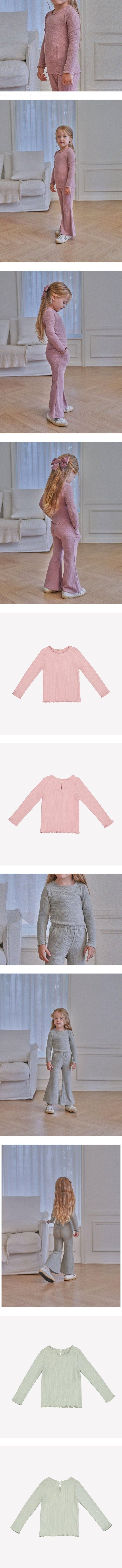 Le Bev - Korean Children Fashion - #fashionkids - Luajou Lace Tee