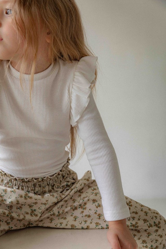 Lenua - Korean Children Fashion - #childrensboutique - Wing Ribbed Tee - 7