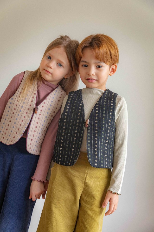 Lenua - Korean Children Fashion - #designkidswear - Roman Vest - 3