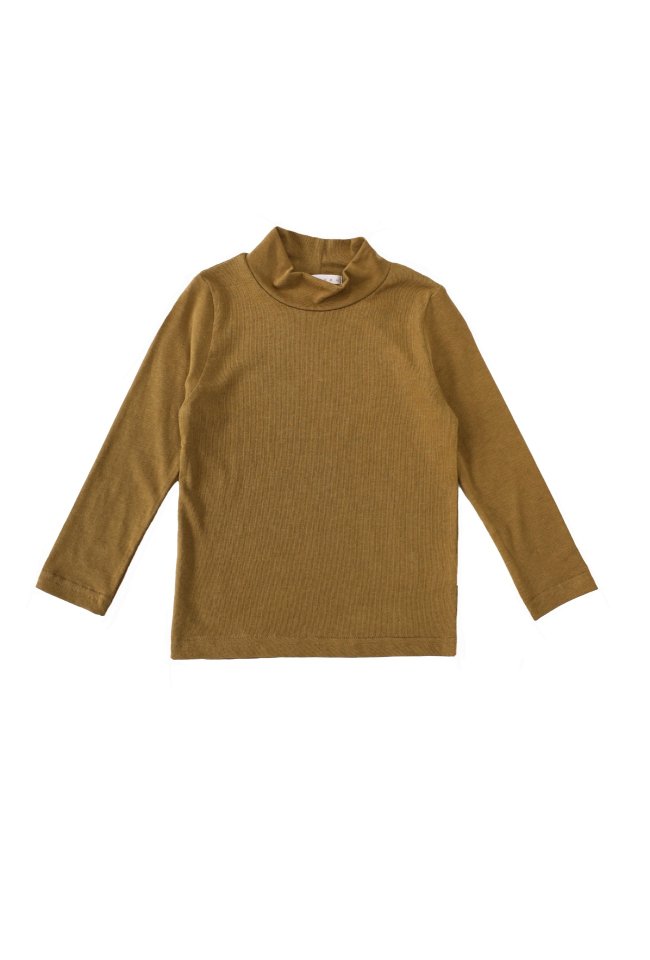 Lenua - Korean Children Fashion - #designkidswear - Della Half Turtleneck Tee - 12