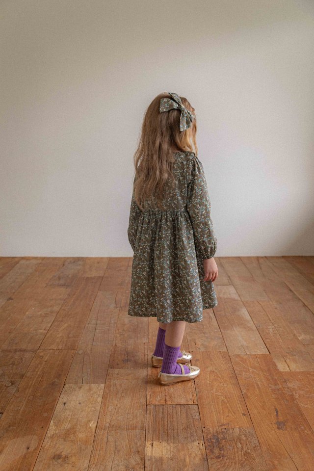 Lenua - Korean Children Fashion - #childrensboutique - Merry Smock One-piece - 4