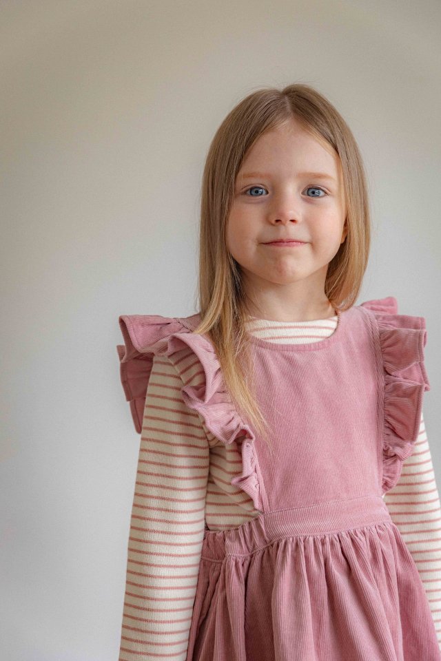 Lenua - Korean Children Fashion - #discoveringself - Wing Corduroy One-piece - 8