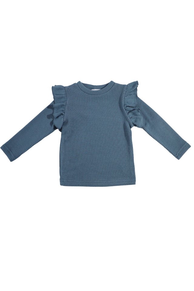 Lenua - Korean Children Fashion - #discoveringself - Wing Ribbed Tee - 9