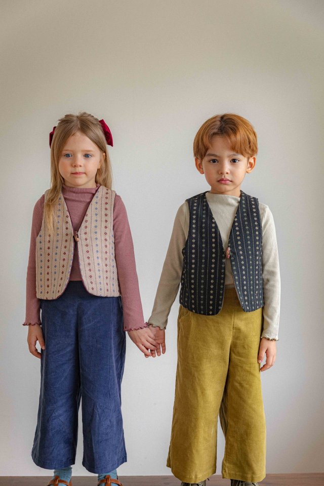 Lenua - Korean Children Fashion - #kidsshorts - Roman Vest - 6