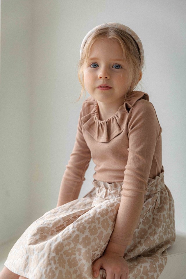 Lenua - Korean Children Fashion - #kidsshorts - Rael Frill Tee - 9