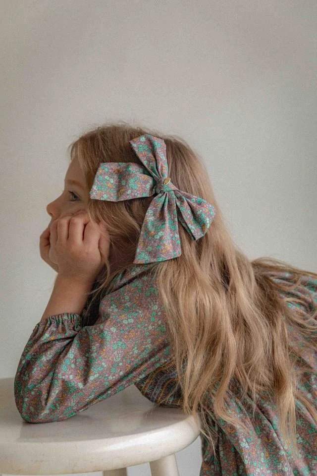 Lenua - Korean Children Fashion - #kidsshorts - Merry Ribbon Clip