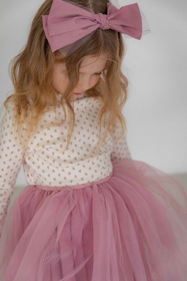 Lenua - Korean Children Fashion - #kidsshorts - Melly Ribbon Hairband - 4