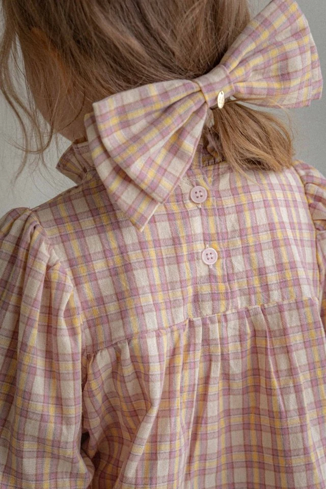 Lenua - Korean Children Fashion - #kidsstore - Rosy Ribbon Clip
