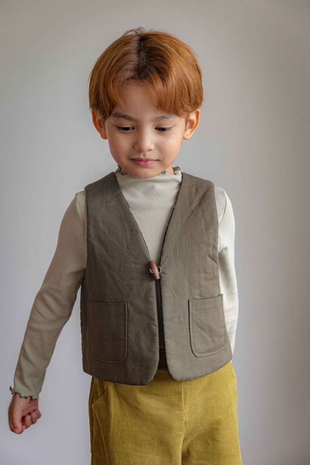 Lenua - Korean Children Fashion - #kidzfashiontrend - Roman Vest - 8
