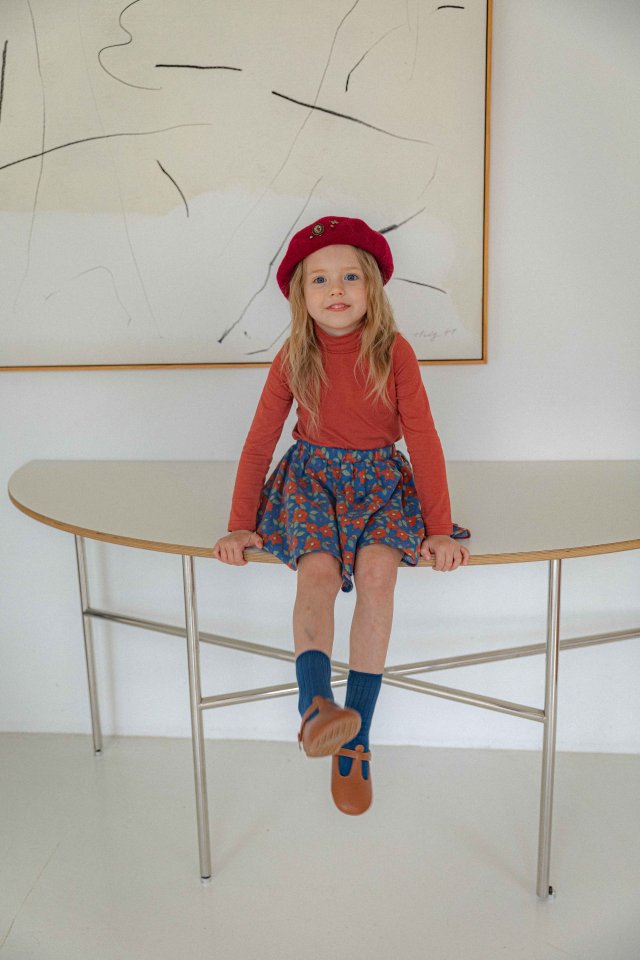 Lenua - Korean Children Fashion - #kidzfashiontrend - Camellia Skirt - 2