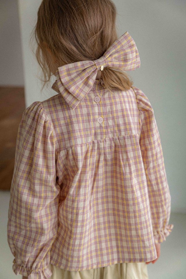 Lenua - Korean Children Fashion - #kidzfashiontrend - Rosy Ribbon Clip - 2