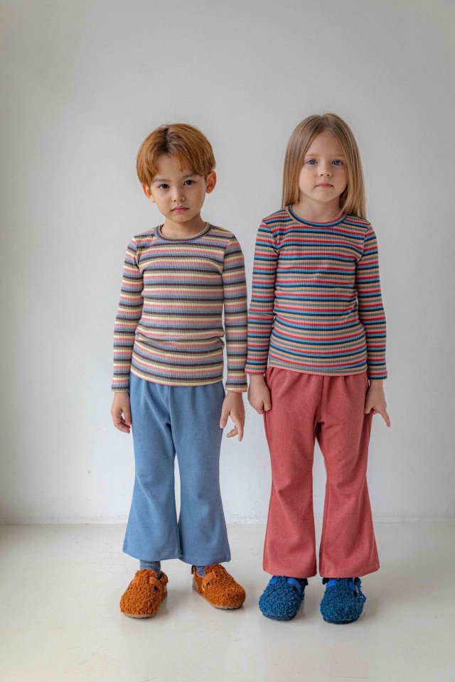 Lenua - Korean Children Fashion - #littlefashionista - Rino Stripe Tee - 7