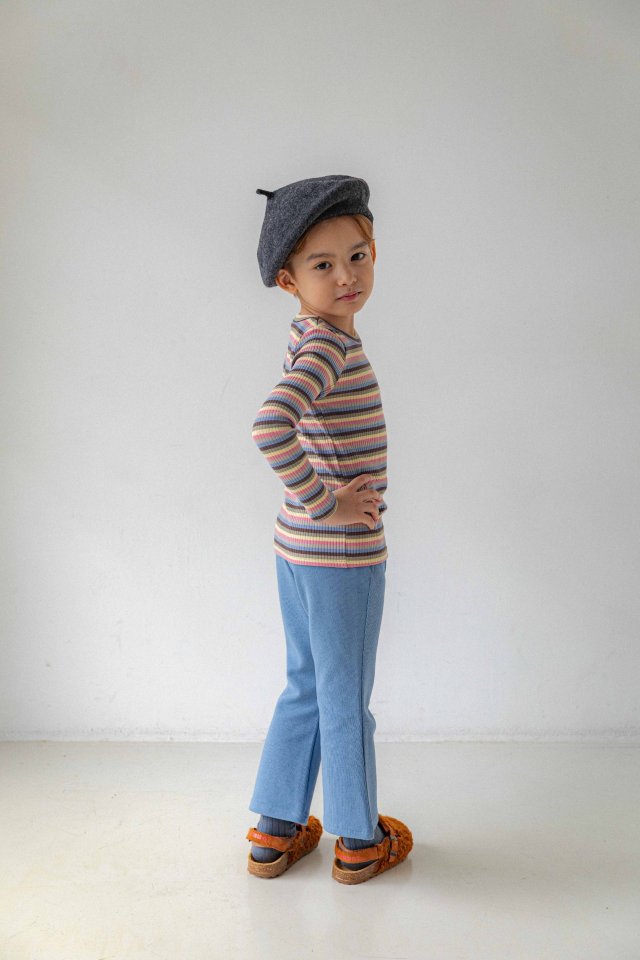 Lenua - Korean Children Fashion - #magicofchildhood - Rino Stripe Tee - 8