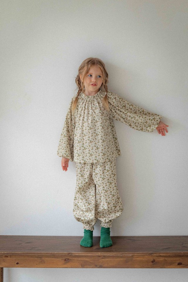 Lenua - Korean Children Fashion - #littlefashionista - Vert Blouse - 4