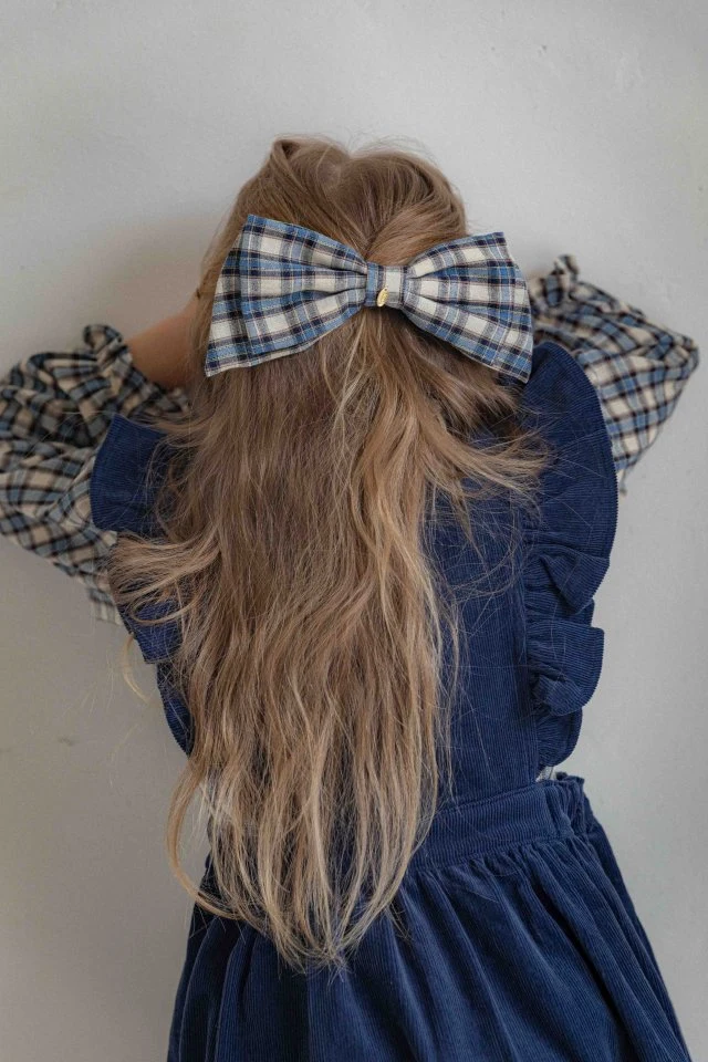 Lenua - Korean Children Fashion - #magicofchildhood - Rosy Ribbon Clip - 5