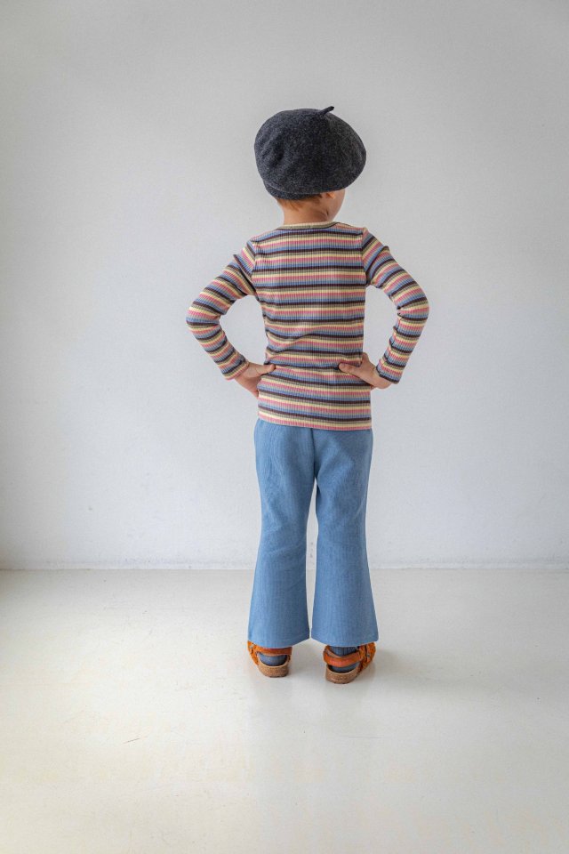 Lenua - Korean Children Fashion - #minifashionista - Rino Stripe Tee - 9