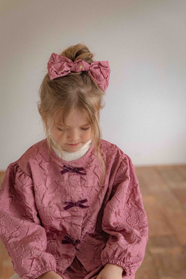Lenua - Korean Children Fashion - #prettylittlegirls - Mellow Ribbon Clip - 6