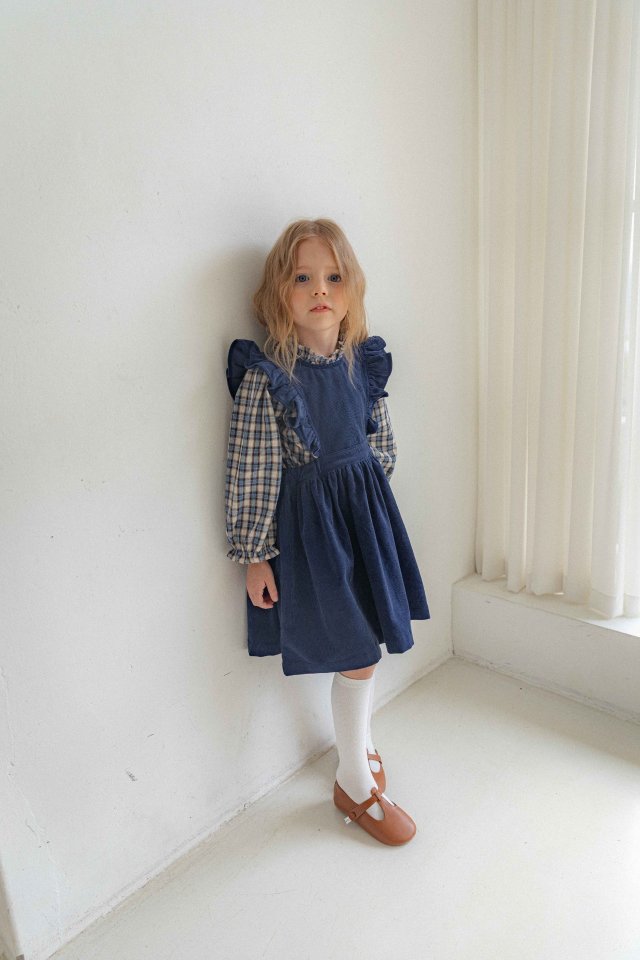 Lenua - Korean Children Fashion - #toddlerclothing - Wing Corduroy One-piece - 3