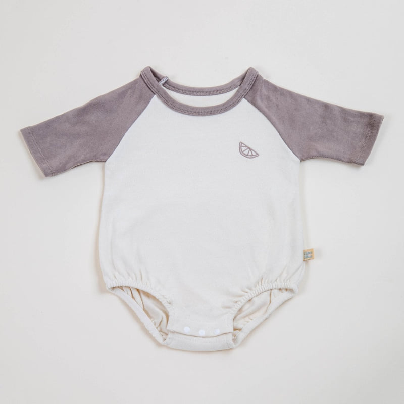 Lime & Blue - Korean Baby Fashion - #babyoutfit - Cozy Lime Baby Suit - 8
