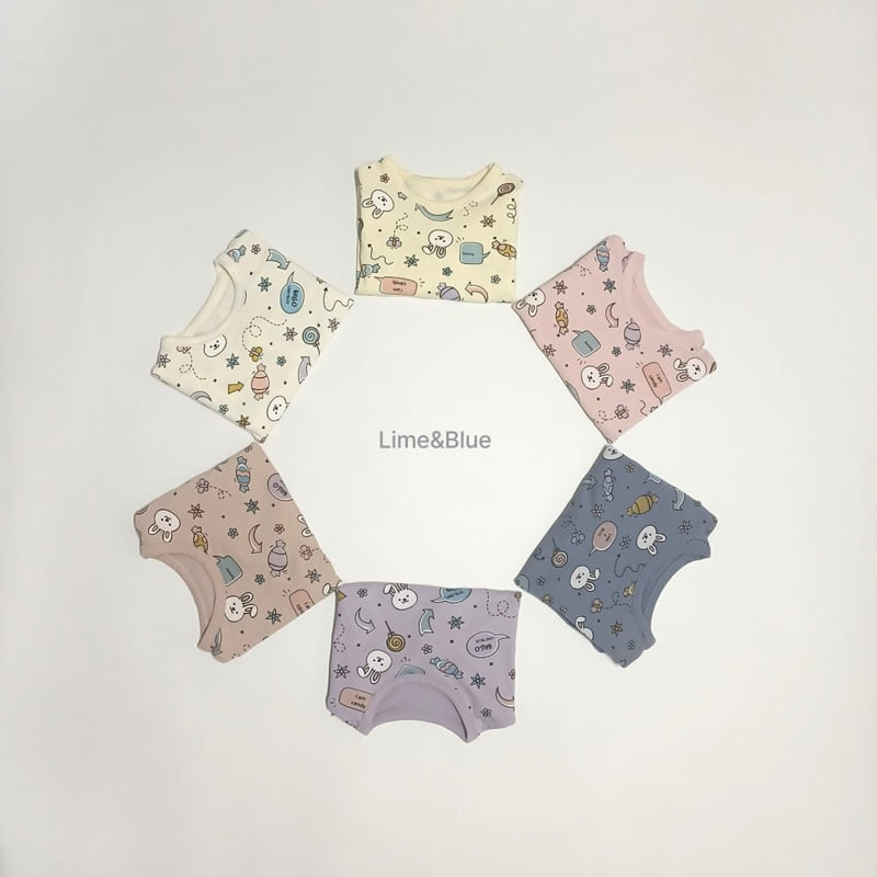 Lime & Blue - Korean Children Fashion - #childofig - Candy Bunny Easywear - 3