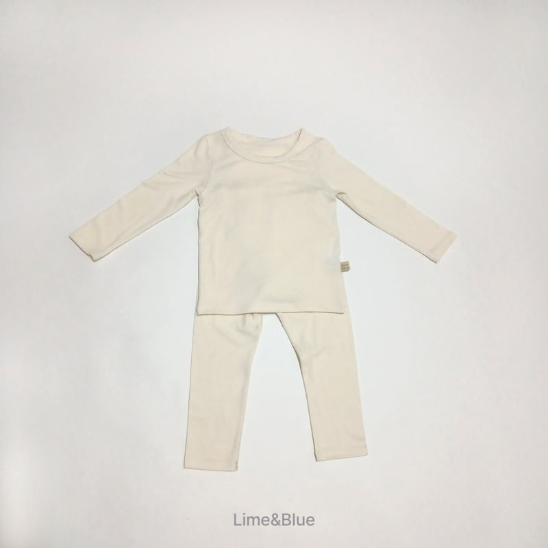 Lime & Blue - Korean Children Fashion - #designkidswear - Cozy Peach Heattech Easywear - 7