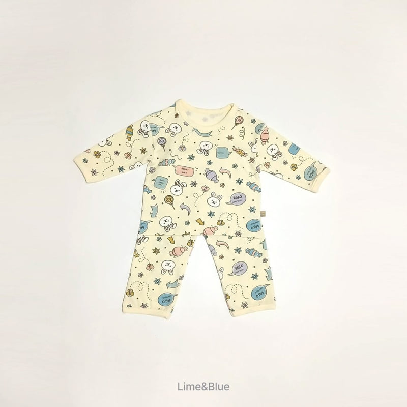 Lime & Blue - Korean Children Fashion - #designkidswear - Candy Bunny Easywear - 6