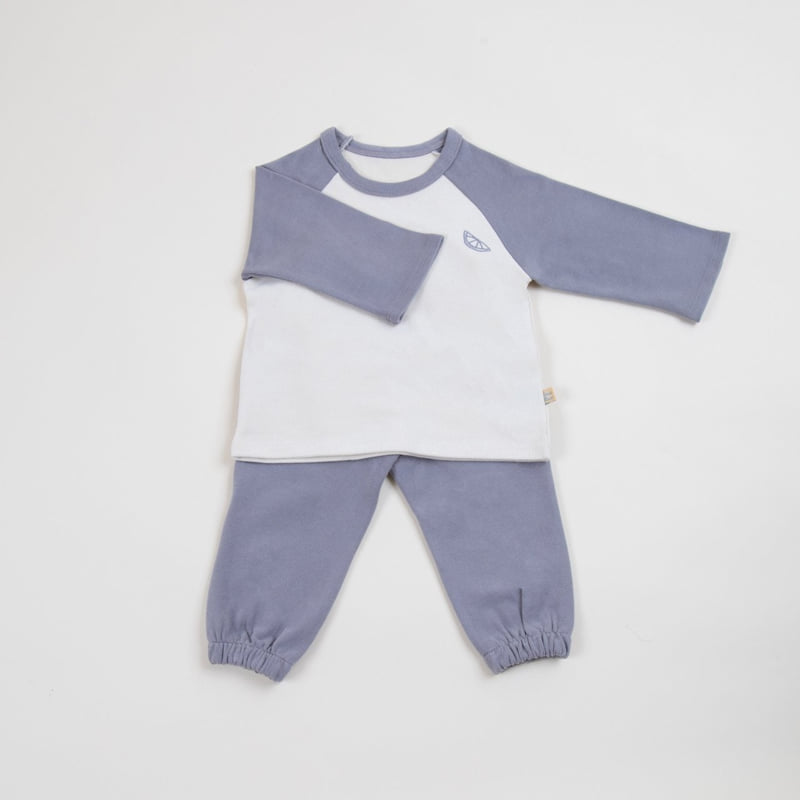 Lime & Blue - Korean Children Fashion - #fashionkids - Cozy Lime Set - 10