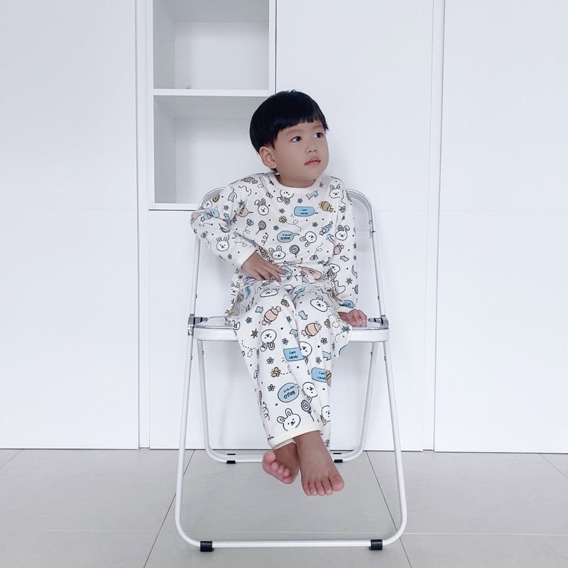 Lime & Blue - Korean Children Fashion - #kidzfashiontrend - Candy Bunny Easywear - 11