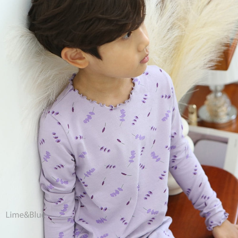 Lime & Blue - Korean Children Fashion - #littlefashionista - Autumn Lavender Easywear - 10