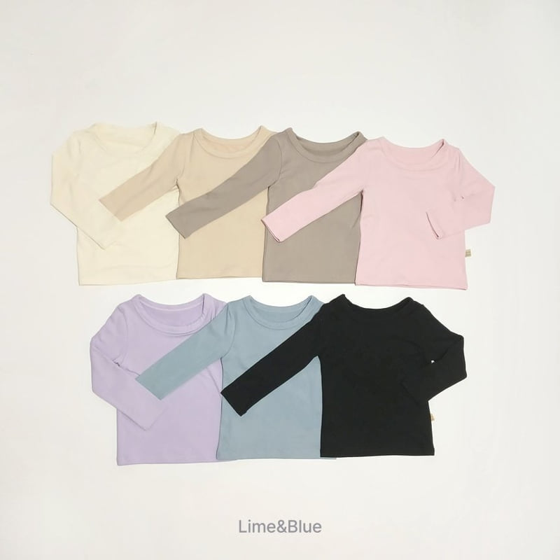 Lime & Blue - Korean Children Fashion - #magicofchildhood - Cozy Peach Heattech Easywear