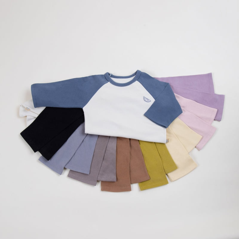 Lime & Blue - Korean Children Fashion - #minifashionista - Cozy Lime Set - 3