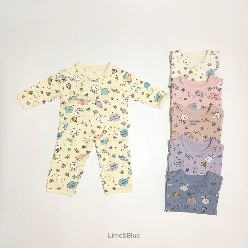 Lime & Blue - Korean Women Fashion - #momslook - Candy Bunny Easywear (Dad)