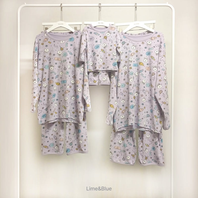 Lime & Blue - Korean Women Fashion - #restrostyle - Candy Bunny Easywear (Mom) - 8