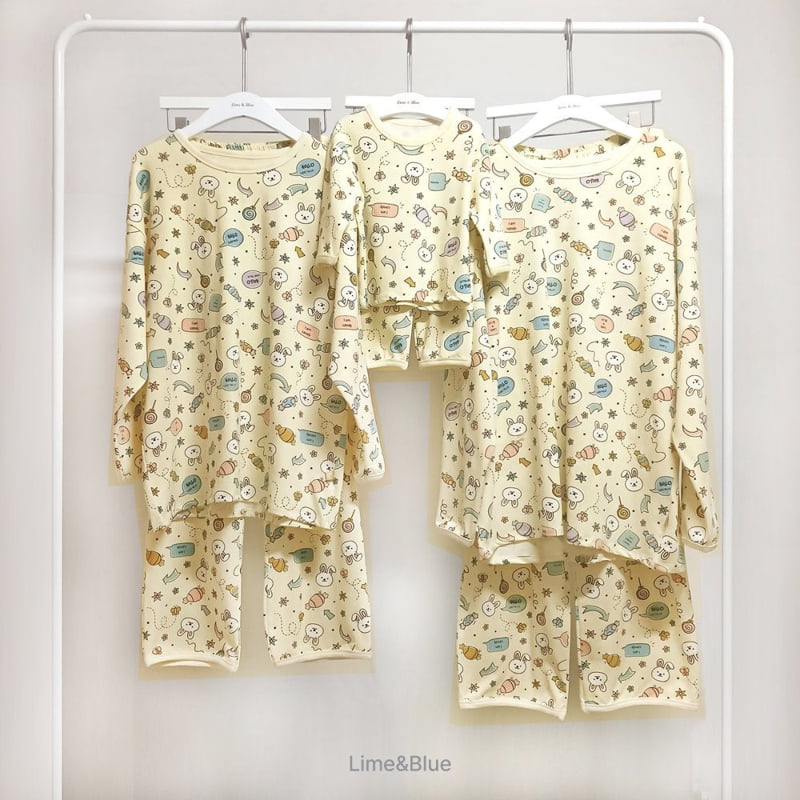 Lime & Blue - Korean Women Fashion - #restrostyle - Candy Bunny Easywear (Dad) - 7