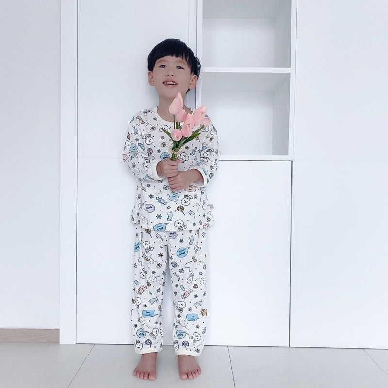 Lime & Blue - Korean Women Fashion - #thatsdarling - Candy Bunny Easywear (Mom) - 11