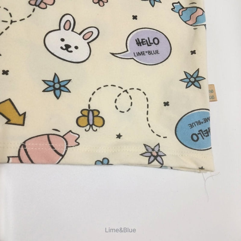 Lime & Blue - Korean Women Fashion - #vintageinspired - Candy Bunny Easywear (Mom) - 5