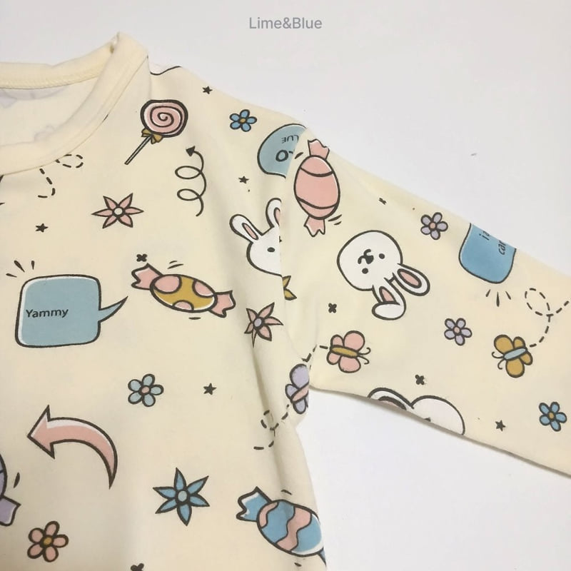 Lime & Blue - Korean Women Fashion - #vintagekidsstyle - Candy Bunny Easywear (Dad) - 5
