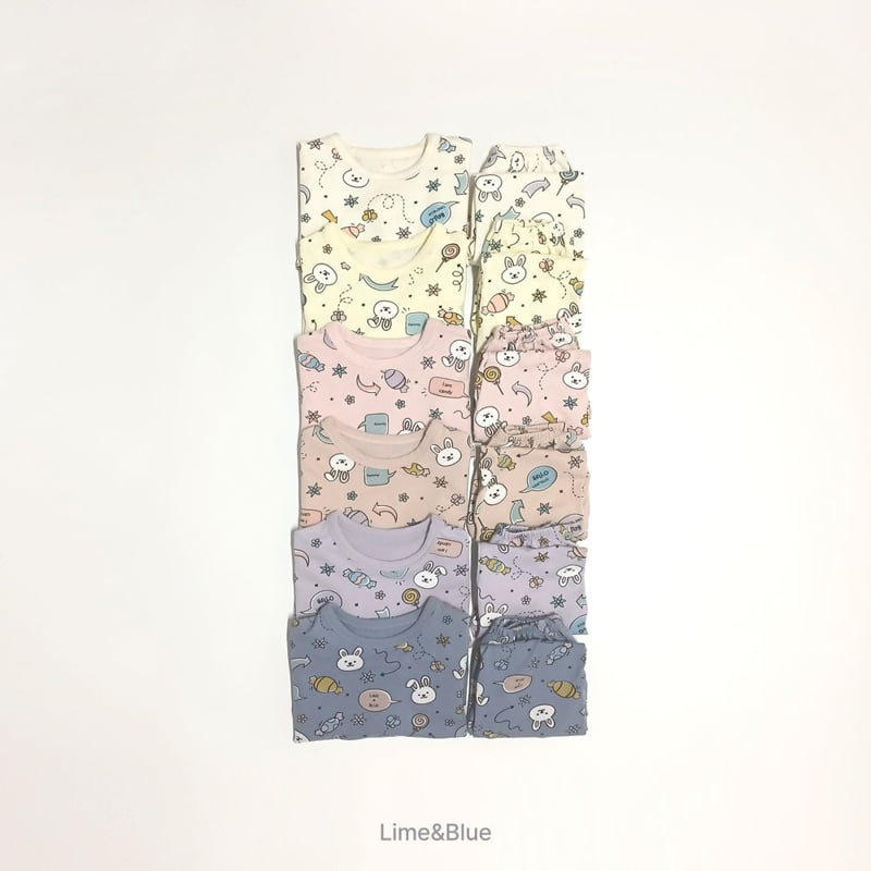 Lime & Blue - Korean Women Fashion - #momslook - Candy Bunny Easywear (Mom) - 4