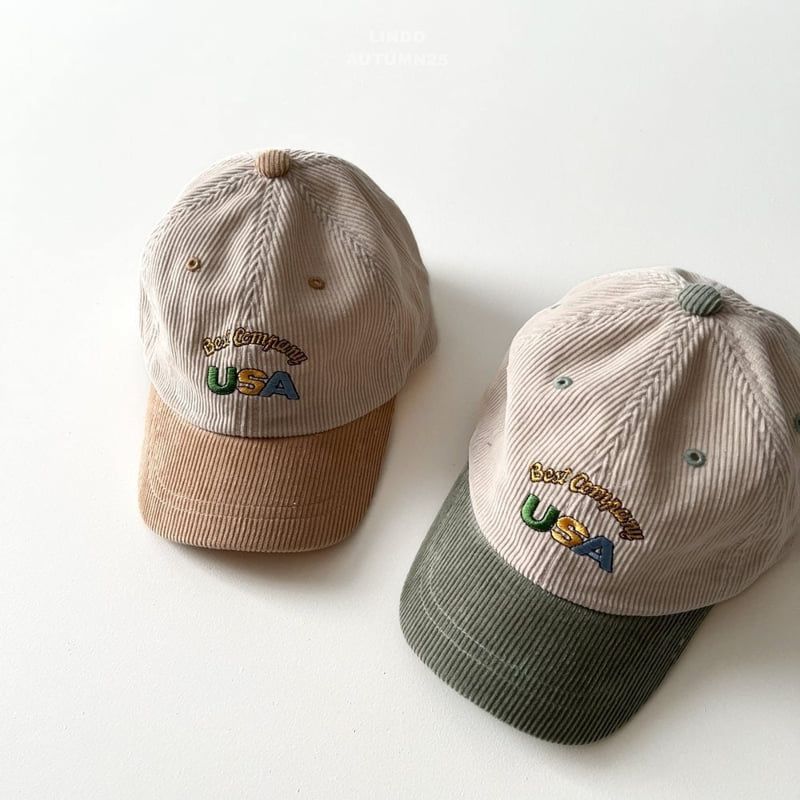 Lindo - Korean Children Fashion - #childrensboutique - USA Corduroy Hat - 5